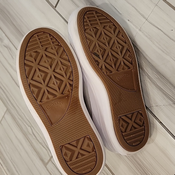 Converse Women's White High-Top Sneakers - Picture 7 of 8